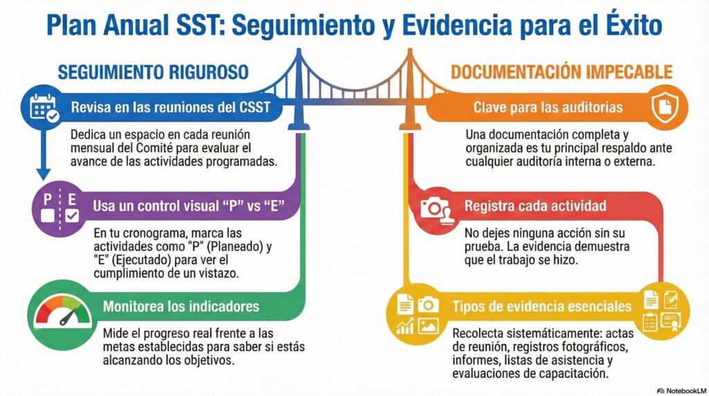 seguimiento plan anual SGSST