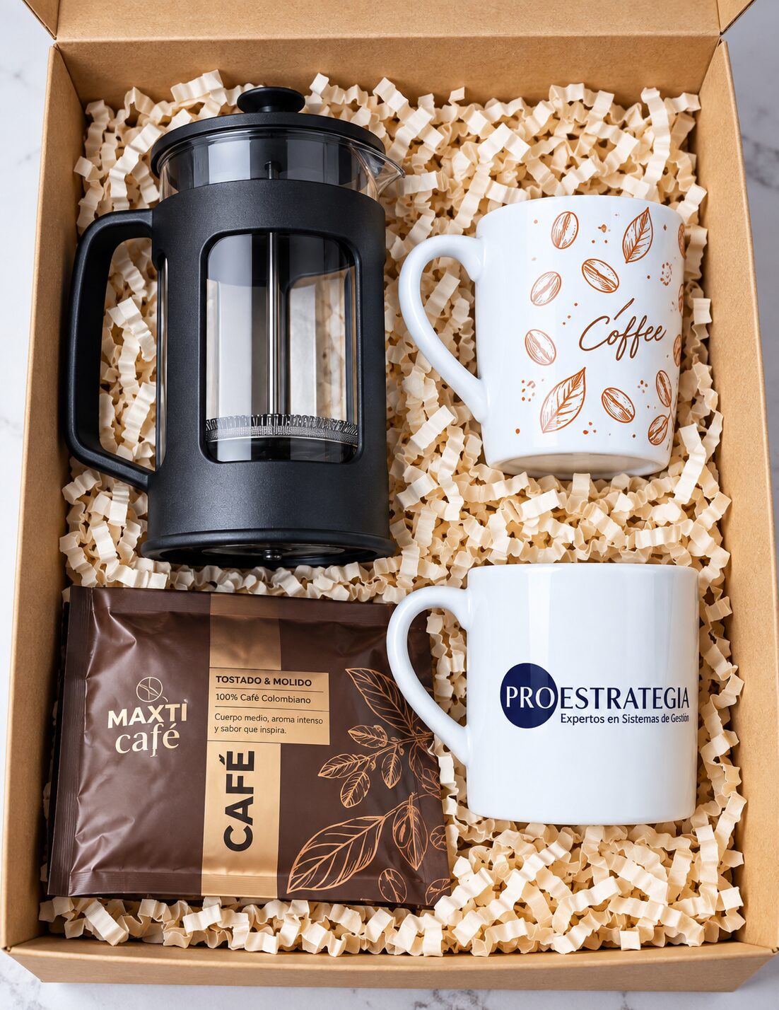 Kit café personalizado