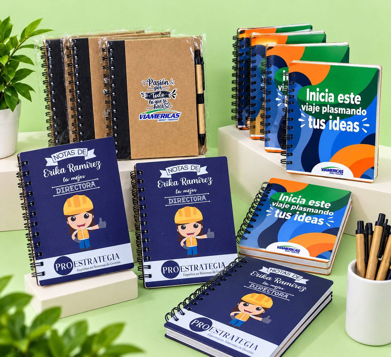 Cuadernos personalizados para empresas